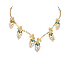 Antique Gold Necklace -IH25011146
