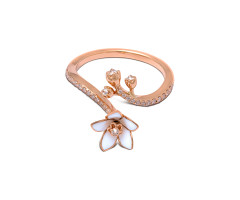 Vbj Flora Diamond Finger Ring -IH25011860A01
