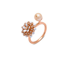 Vbj Flora Diamond Finger Ring -IH25020567A01
