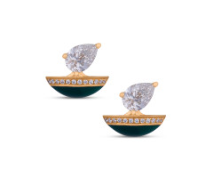Fancy/clolour Stone Solitaire Ear Wear -IH25021343
