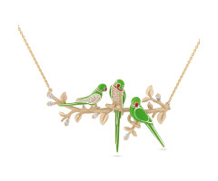 Vbj Parrot Diamond Pendant -IH25030624
