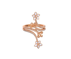 Vbj Flora Diamond Finger Ring -IH25040058
