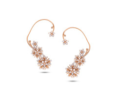 Vbj Flora Diamond Ear Wear -IH25040064
