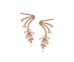 Vbj Flora Diamond Ear Wear -IH25040072
