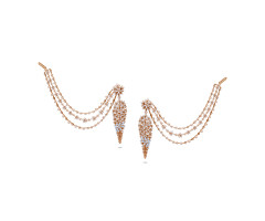 VBJ Floral Diamond Ear Wear -IH25040088A01