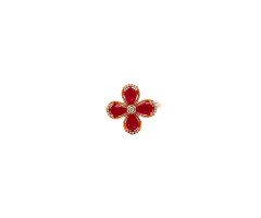 Stone Studded Precious Finger Ring -IH25040787
