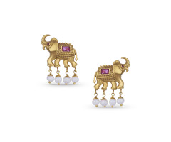 Antique Gold Ear Wear -IH25071053
