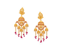 Temple Jewellery Gold Ear Wear -IH25071318
