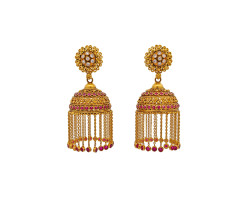 Antique Gold Ear Wear -IH25071389
