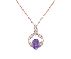Diamond With Cs Precious Necklace -IH25080813
