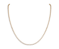 Single Line Diamond Necklace -IH25090894
