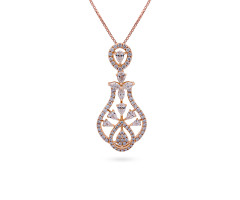 Traditional Indian Diamond Pendant -IH25091274
