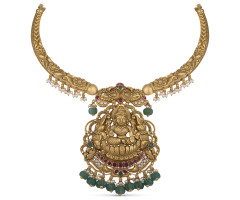 Antique Gold Necklace -IH25111827
