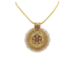 Antique Gold Pendant -IH25122276

