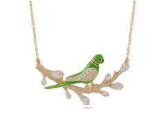 Vbj Parrot Diamond Pendant -IH26031060
