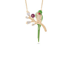 Vbj Parrot Diamond Pendant -IH26031061
