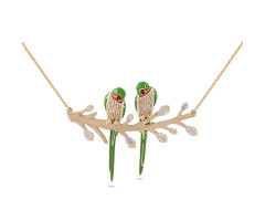Vbj Parrot Diamond Pendant -IH26031064
