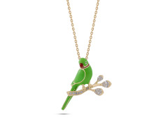 Vbj Parrot Diamond Pendant -IH26031153
