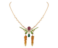 Vbj Parrot Diamond Necklace -IH26031278
