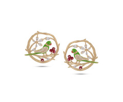 Vbj Parrot Diamond Ear Wear -IH26031293

