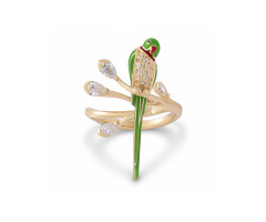Vbj Parrot Diamond Finger Ring -IH26031435
