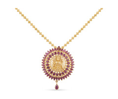 Stone Studded Precious Pendant -JJ23105403
