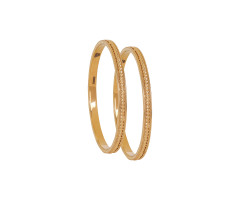 Classic Daily Wear Gold Bangle -JJ23410140
