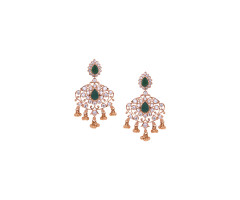 Premium Cz Gold Ear Wear -JJ2341761
