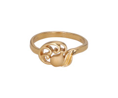Contemporary Gold Finger Ring -JJ2346769
