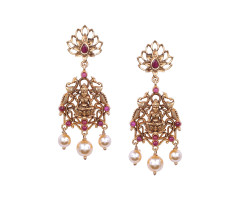 Temple Jewellery Gold Ear Wear -JJ2347107
