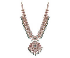 Cz Jewellery Gold Necklace -JJ2347169
