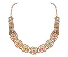Kundan Gold Necklace -JJ23514669
