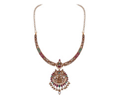 Temple Jewellery Gold Necklace -JJ2357999
