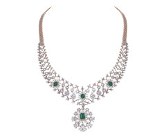 Traditional Indian Diamond Necklace -JJ2358252
