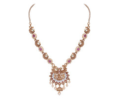 Temple Jewellery Gold Necklace -JJ2359625
