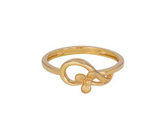 Contemporary Gold Finger Ring -JJ2359727
