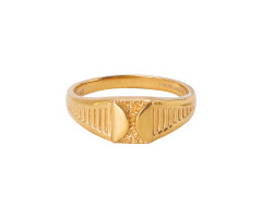 Contemporary Gold Finger Ring -JJ2359729

