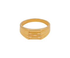 Contemporary Gold Finger Ring -JJ2359741
