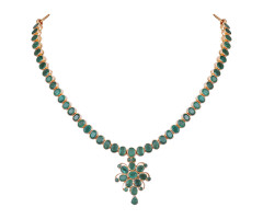 Stone Studded Precious Necklace -JJ2360385
