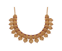Antique Kasu Gold Necklace -JJ2360741
