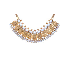 Antique Kasu Gold Necklace -JJ2360743
