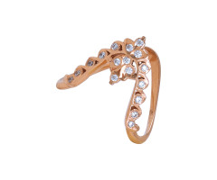 Cz Jewellery Gold Finger Ring -JJ2363849
