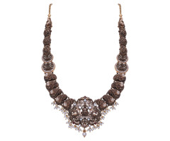 Temple Jewellery Gold Necklace -JJ2375900
