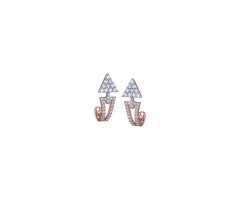 Fancy/clolour Stone Diamond Ear Wear -JJ2380672

