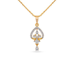 Fancy/clolour Stone Diamond Pendant -JJ24062501
