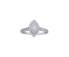 Western Platinum Finger Ring -JJ24099243
