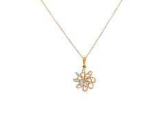 Fancy/clolour Stone Diamond Pendant -JJ25012846
