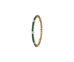 Stone Studded Precious Bangle -JJ25026345

