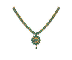Stone Studded Precious Necklace -JJ25026680
