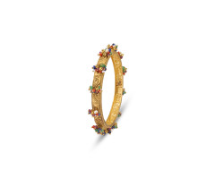 Antique Gold Bangle -JJ25031715
